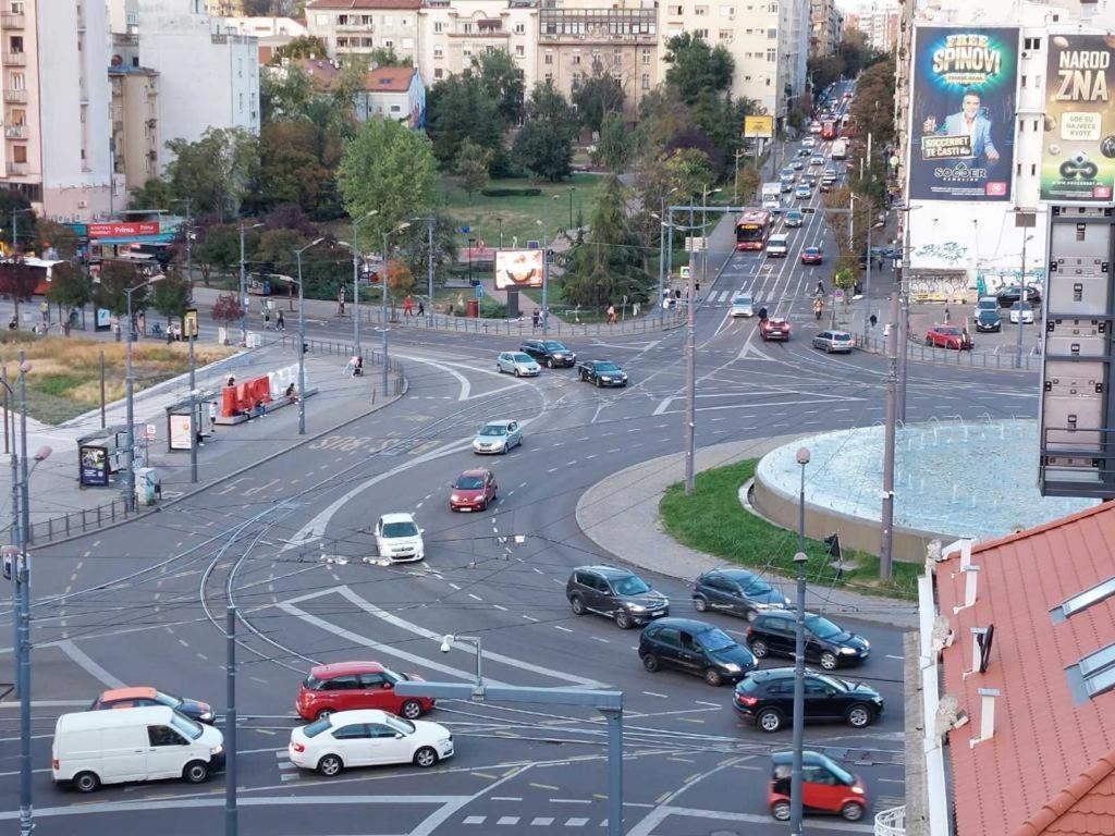 Slavija Square Belgrade Appartement Buitenkant foto